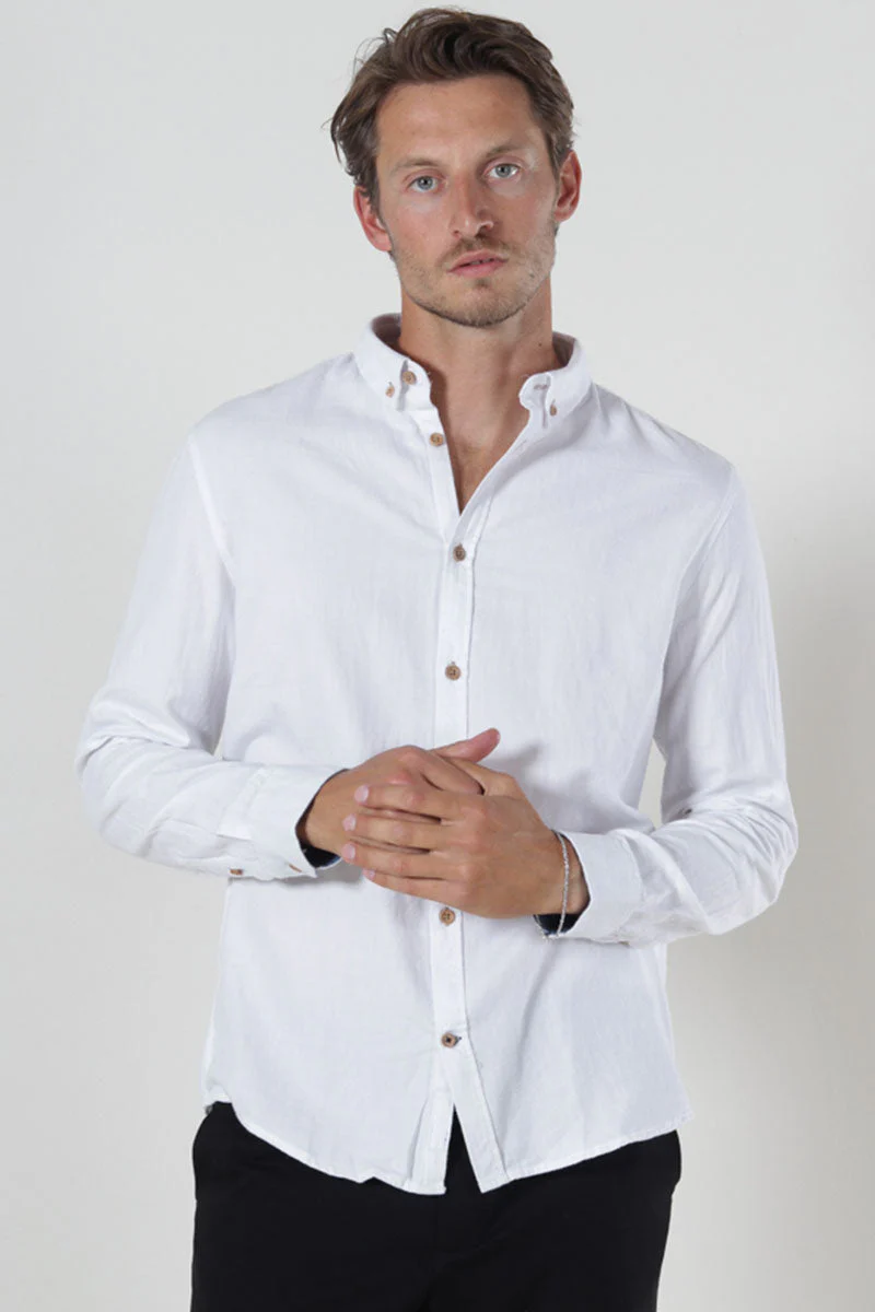 Kronstadt Johan Diego Cotton shirt Snow White