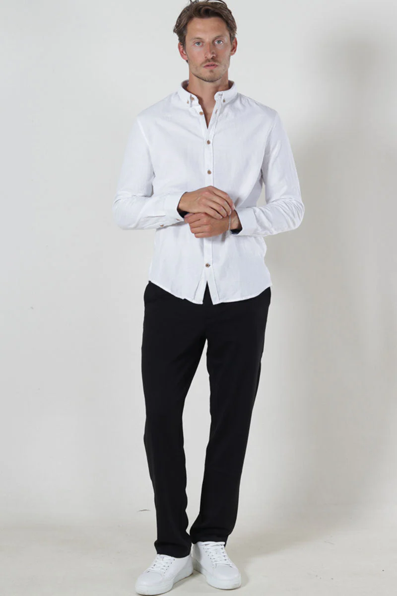 Kronstadt Johan Diego Cotton shirt Snow White - Image 2