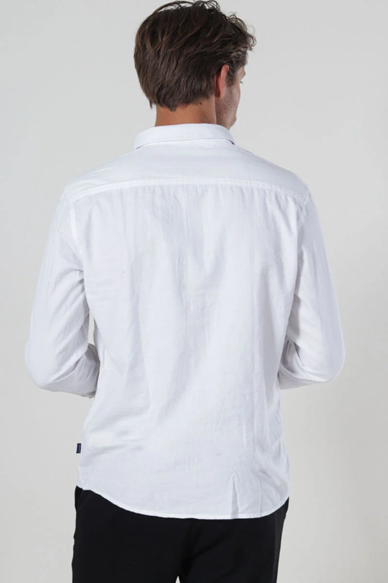 Kronstadt Johan Diego Cotton shirt Snow White - Image 4