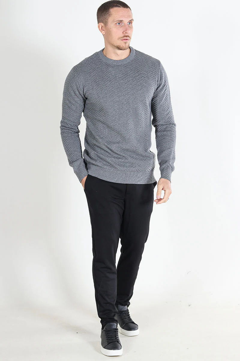 Kronstadt Carlo Cotton knit Lt Grey Mix - Image 2