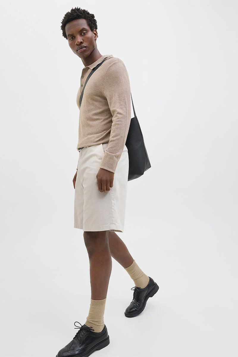 Jack & Jones Bill Barret Chino Shorts Moonbeam - Image 3