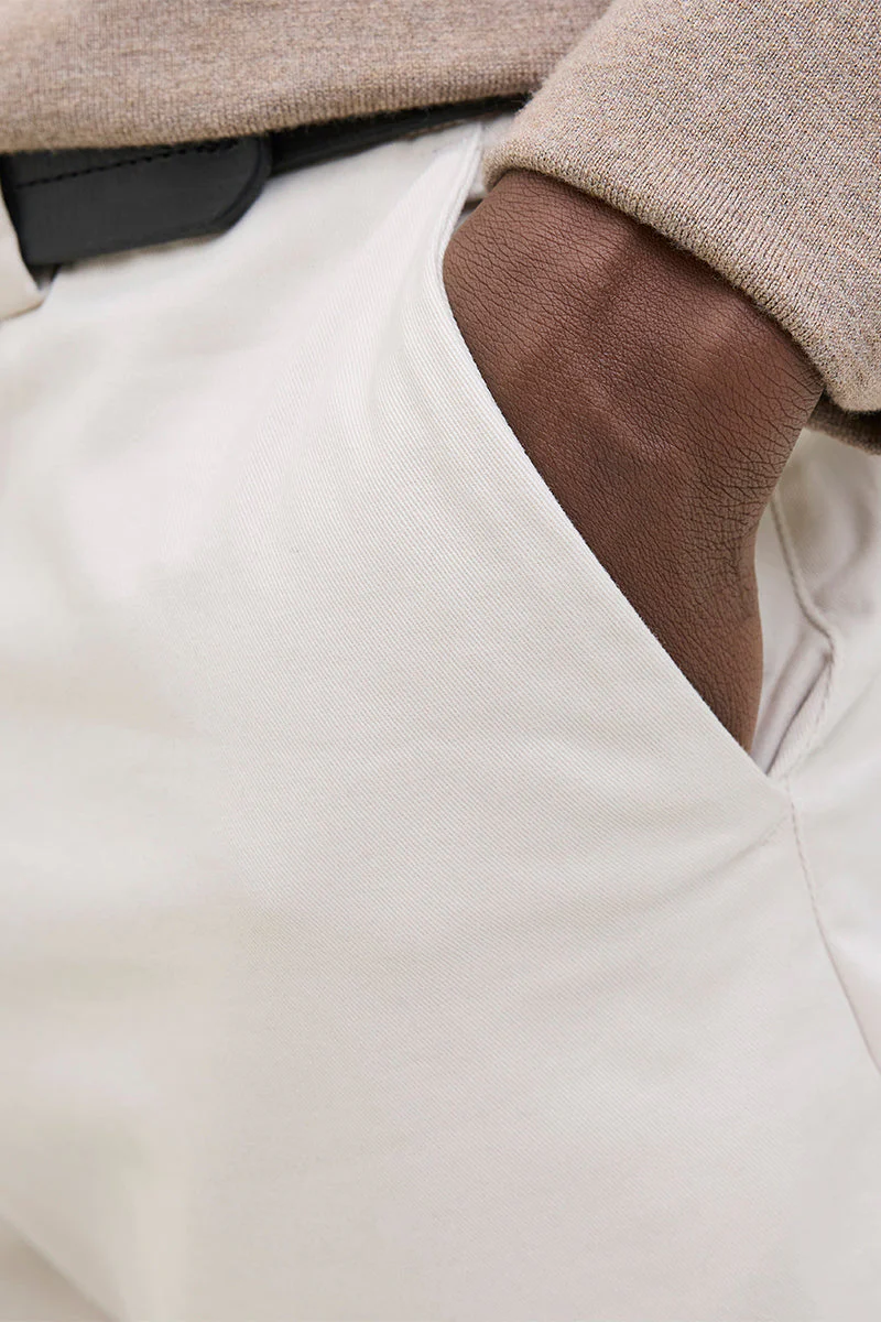 Jack & Jones Bill Barret Chino Shorts Moonbeam - Image 4