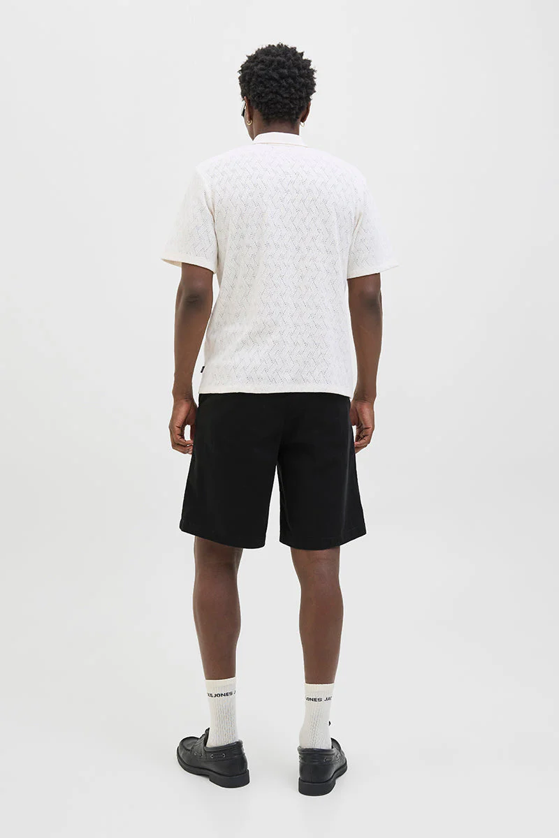 Jack & Jones Bill Barret Chino Shorts Black - Image 6
