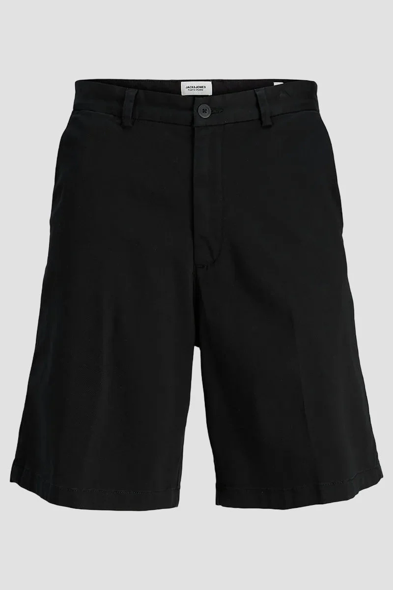Jack & Jones Bill Barret Chino Shorts Black - Image 7