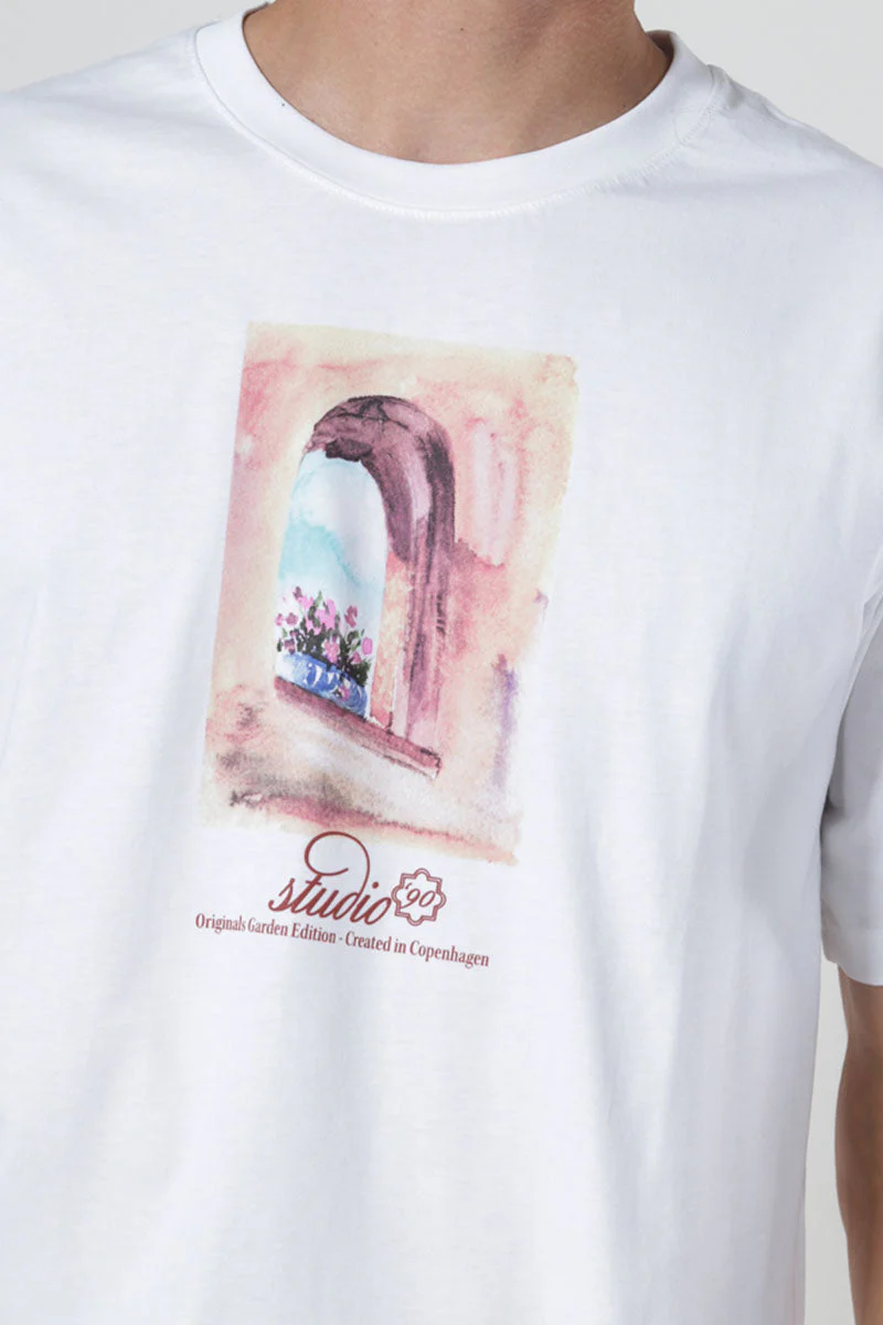 Jack & Jones Hydra Front Tee Bright White - Image 3