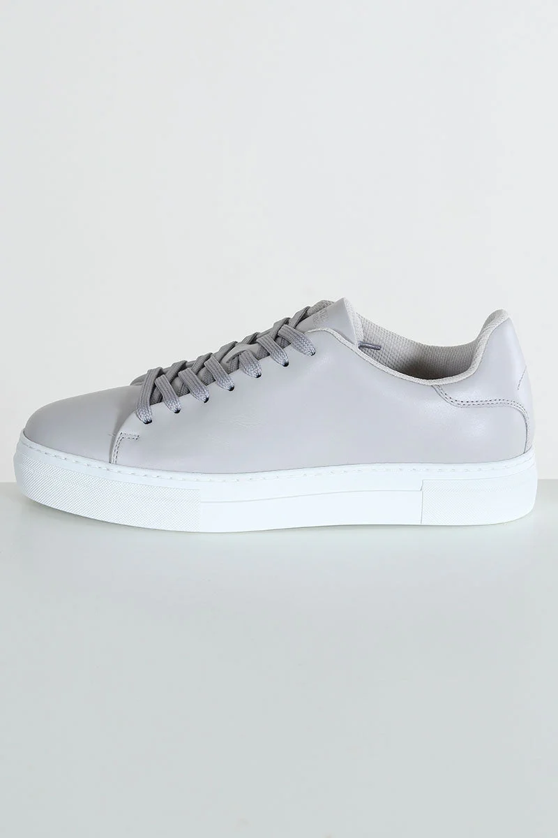 Selected David Chunky Leather Sneaker Birch