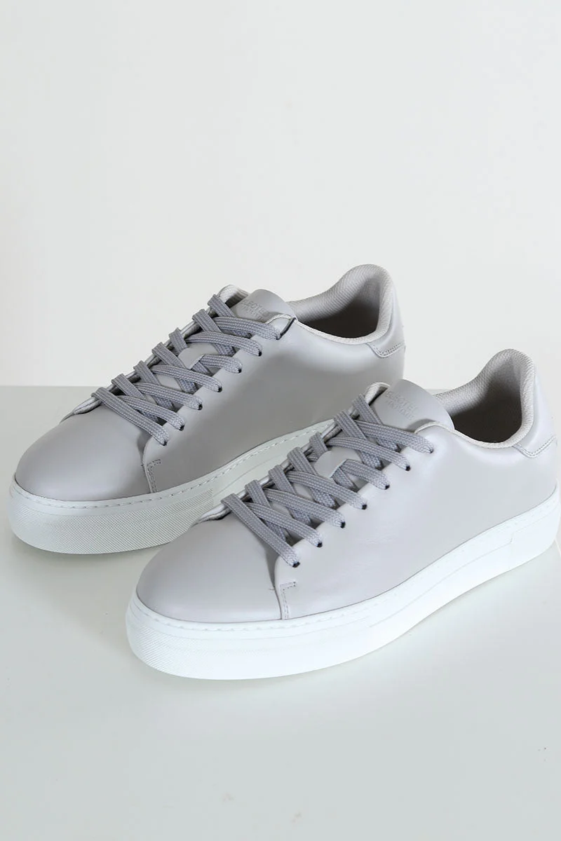 Selected David Chunky Leather Sneaker Birch - Image 2