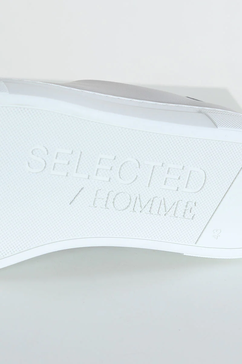 Selected David Chunky Leather Sneaker Birch - Image 4