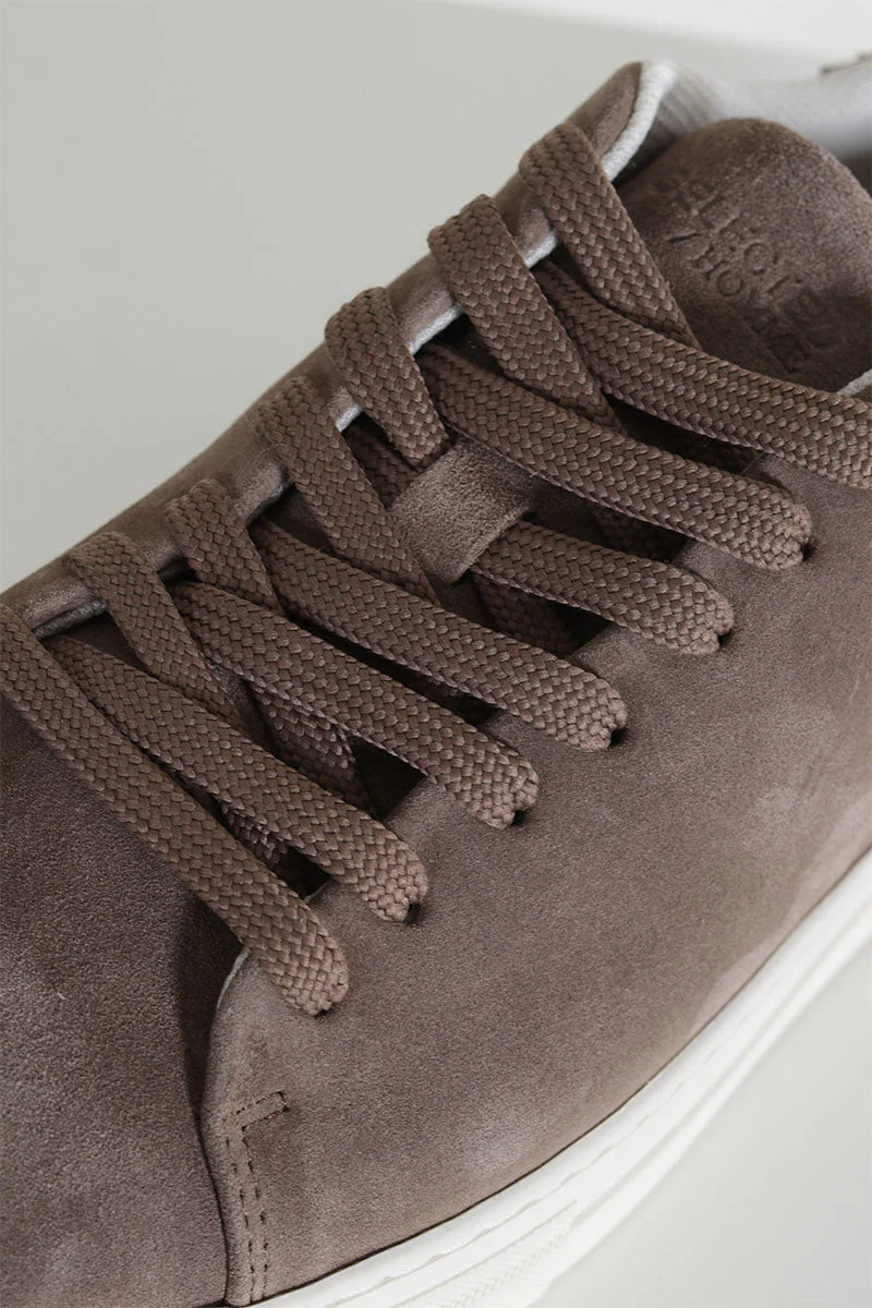 Selected SLHDAVID CHUNKY SUEDE SNEAKER NOOS Greige - Image 2