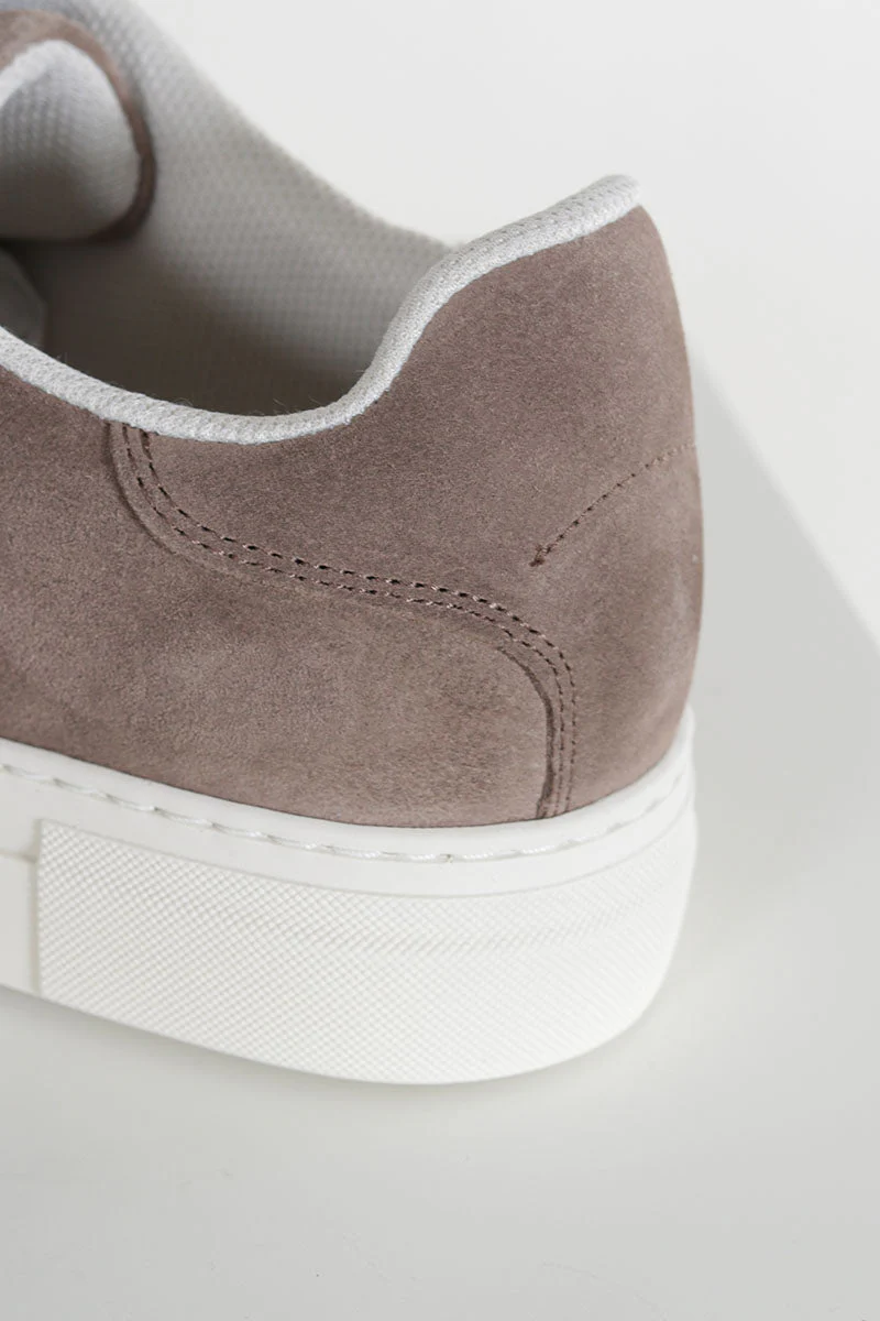 Selected SLHDAVID CHUNKY SUEDE SNEAKER NOOS Greige - Image 3