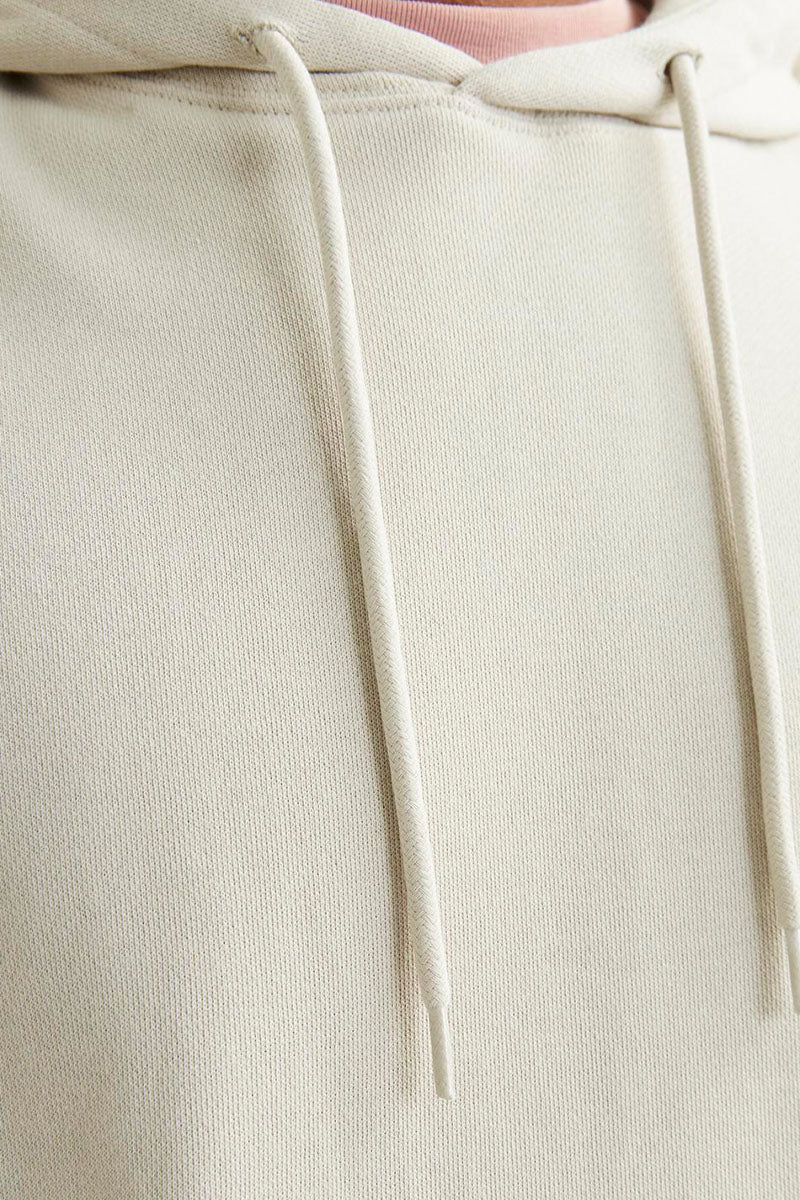 Jack & Jones Charge Sweat Hoodie Loose Fit Moonbeam - Image 3