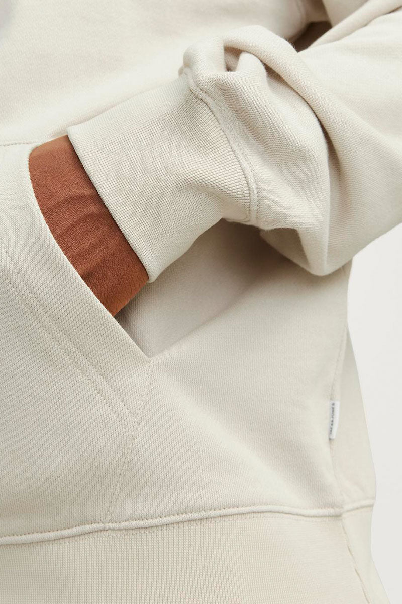 Jack & Jones Charge Sweat Hoodie Loose Fit Moonbeam - Image 4