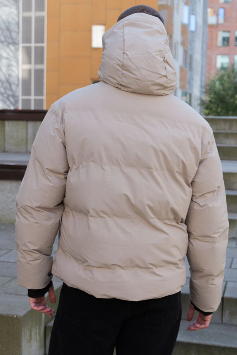 Jack & Jones Alpha Puffer Jacket Crockery - Image 11