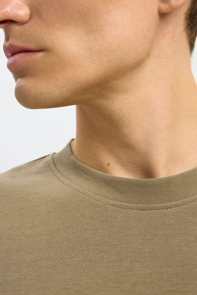 Selected Relax Oscar SS Tee Kelp - Image 3