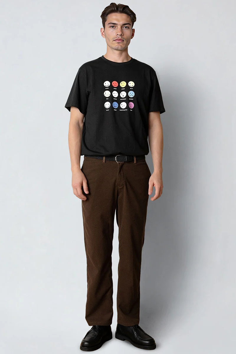 Clean Cut Copenhagen Emoji t-shirt Black - Image 2
