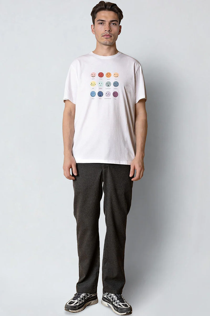 Clean Cut Copenhagen Emoji t-shirt White - Image 2