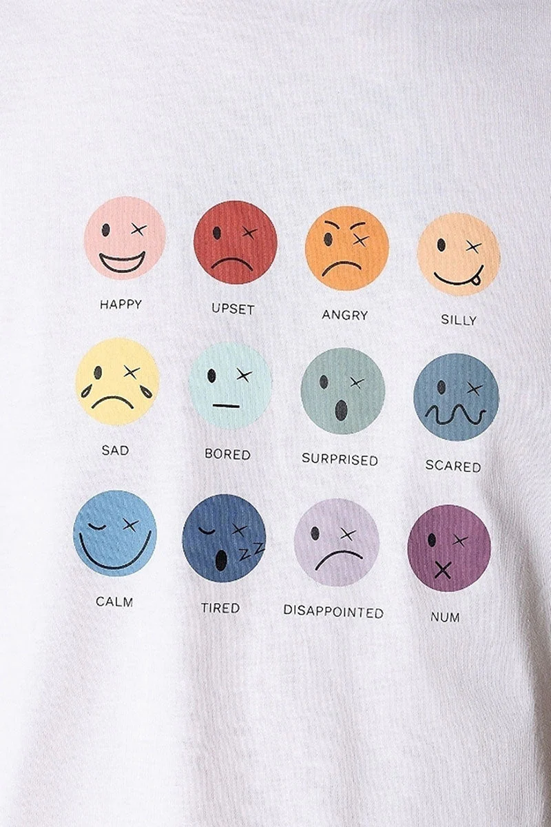 Clean Cut Copenhagen Emoji t-shirt White - Image 3