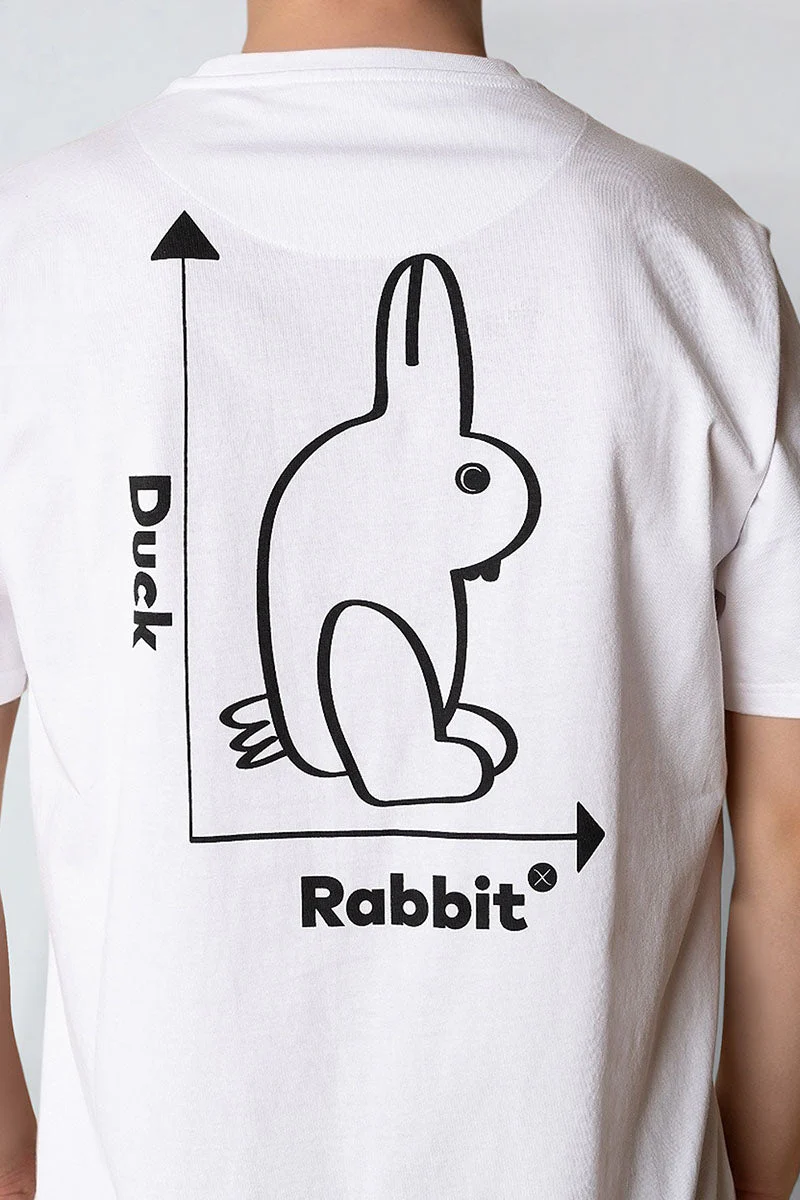 Clean Cut Copenhagen Duck Rabbit t-shirt White - Image 4
