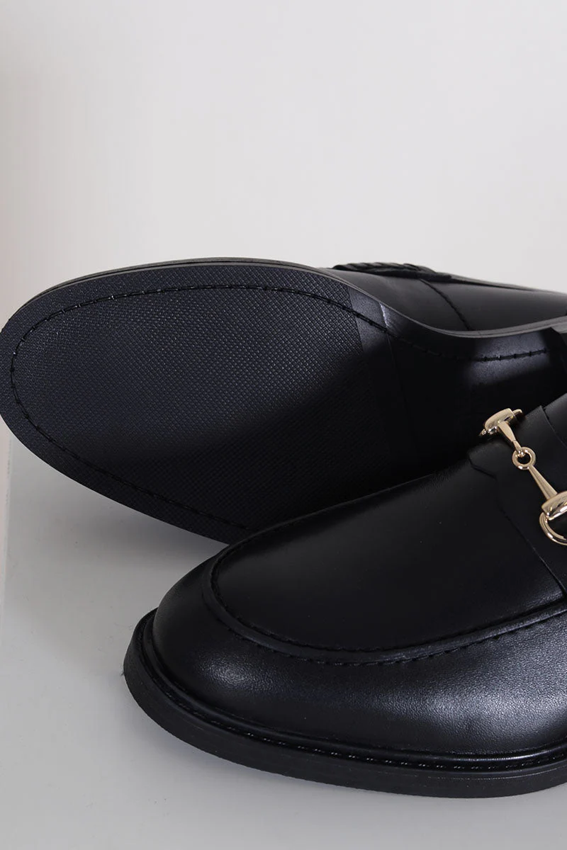 Selected Blake Leather Horsebit Loafer Black - Image 5