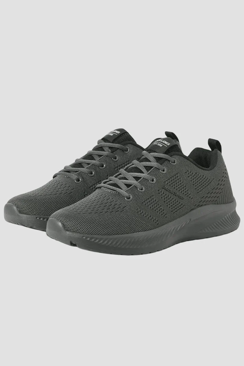 Jack & Jones Croxley Knit Sneaker Asphalt - Image 2