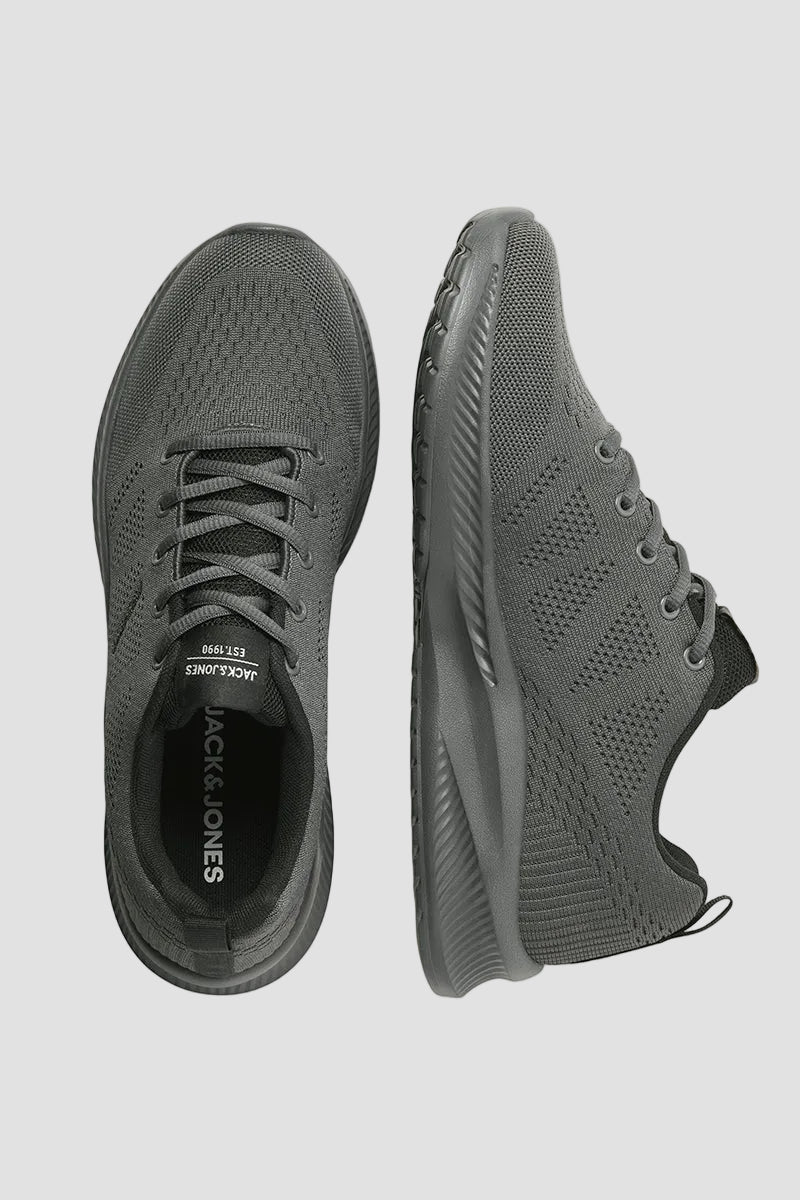 Jack & Jones Croxley Knit Sneaker Asphalt - Image 5