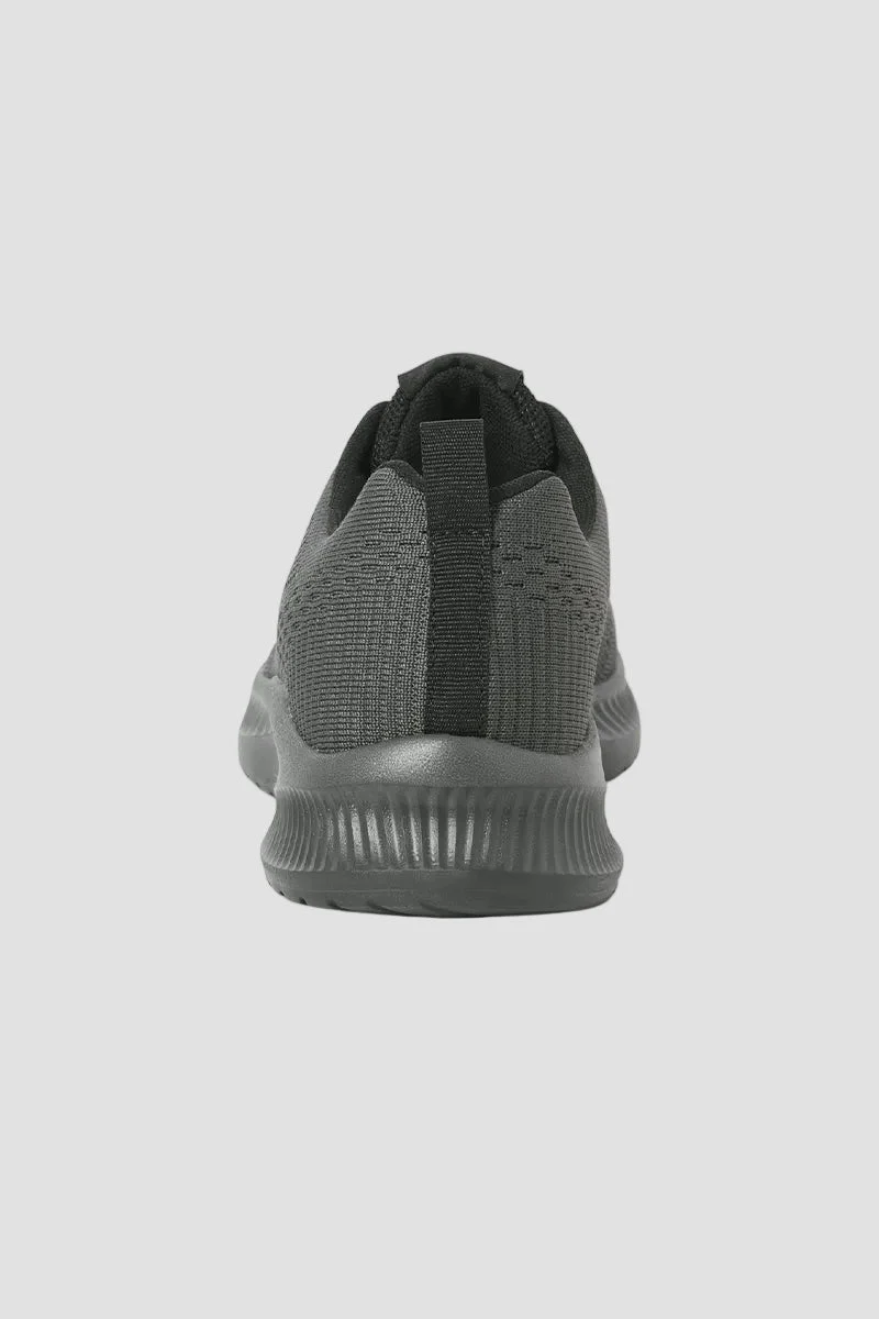 Jack & Jones Croxley Knit Sneaker Asphalt - Image 6