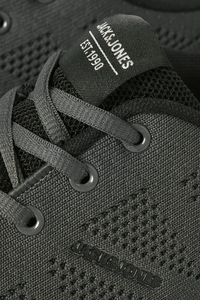 Jack & Jones Croxley Knit Sneaker Asphalt - Image 7