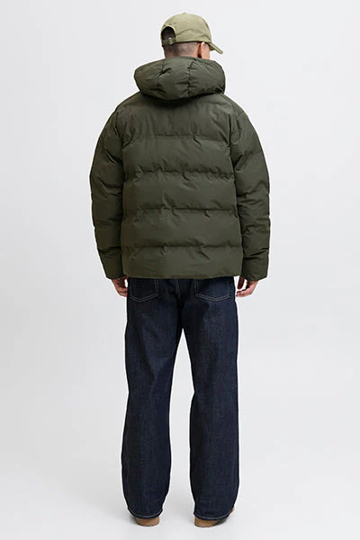Jack & Jones Soho Puffer Hood Jacket  Rosin - Image 6