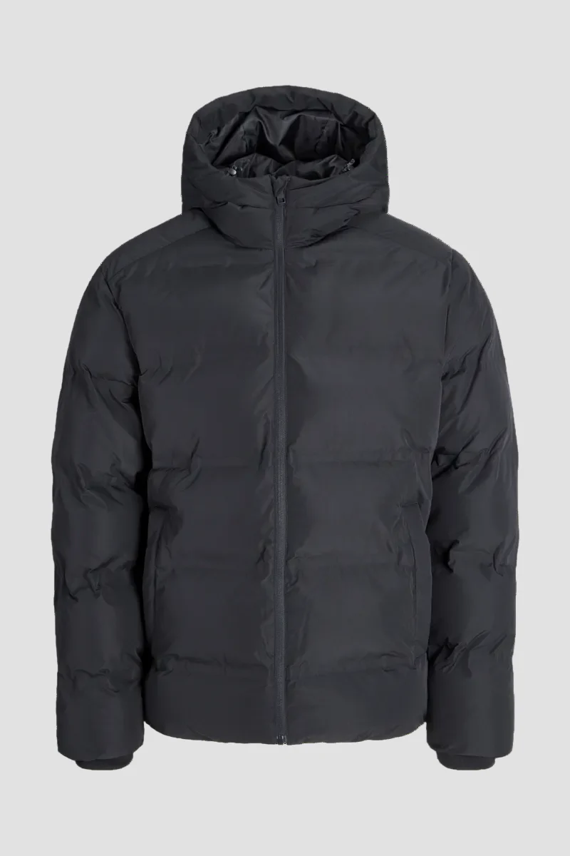 Jack & Jones Soho Puffer Hood Jacket  Black - Image 6