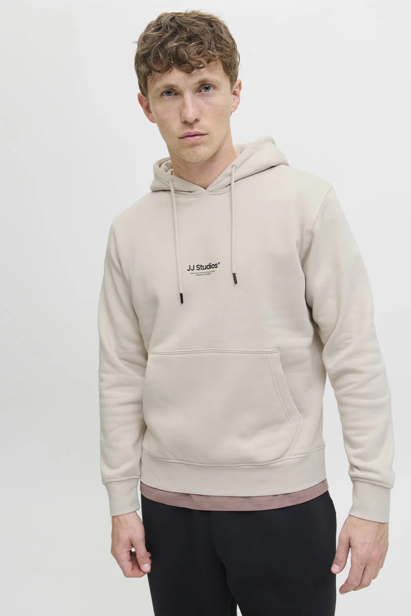 Jack & Jones Soho Sweat Hoodie Moonbeam - Image 5