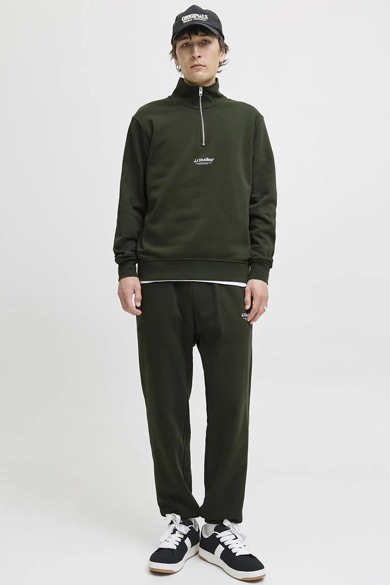 Jack & Jones Soho Sweat Half Zip Duffel Bag - Image 2