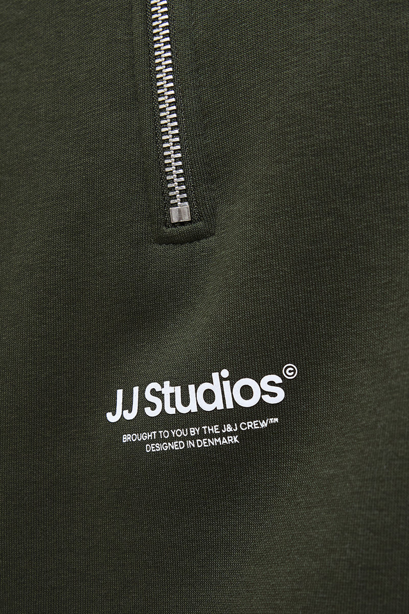 Jack & Jones Soho Sweat Half Zip Duffel Bag - Image 5