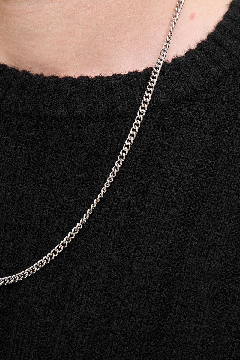 Jack & Jones Bradley Carter Knit Crew Neck Black - Image 3