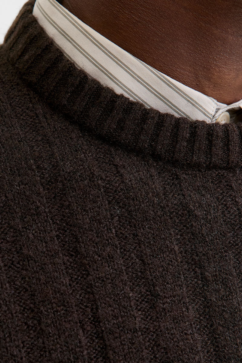 Jack & Jones Bradley Carter Knit Crew Neck Delicioso - Image 4
