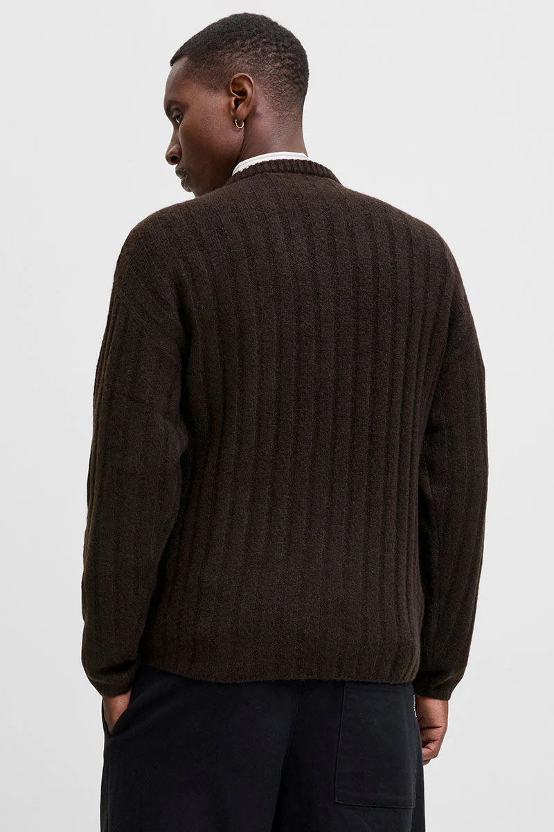Jack & Jones Bradley Carter Knit Crew Neck Delicioso - Image 5