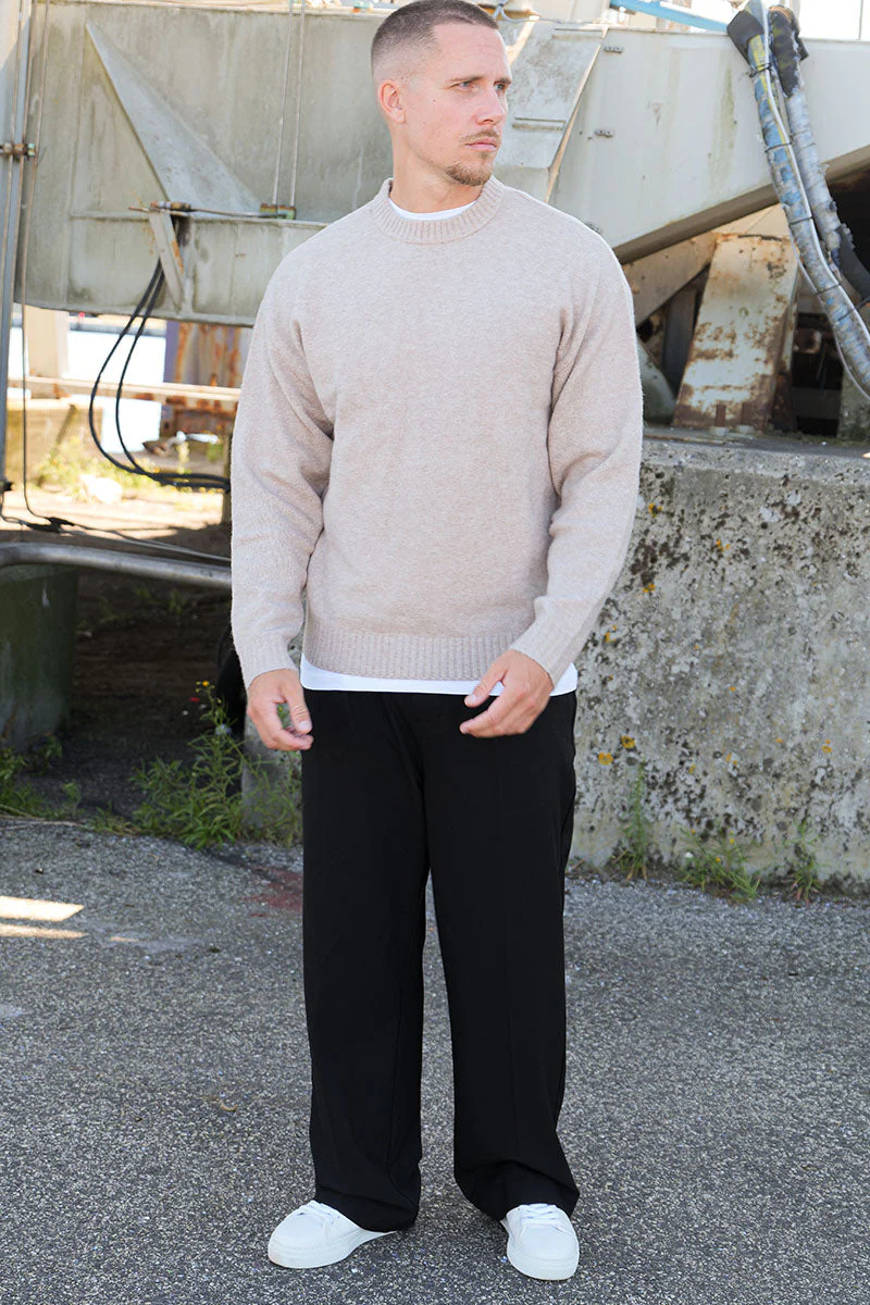 Jack & Jones Soho Ollie Knit Crew Neck Atmosphere - Image 2