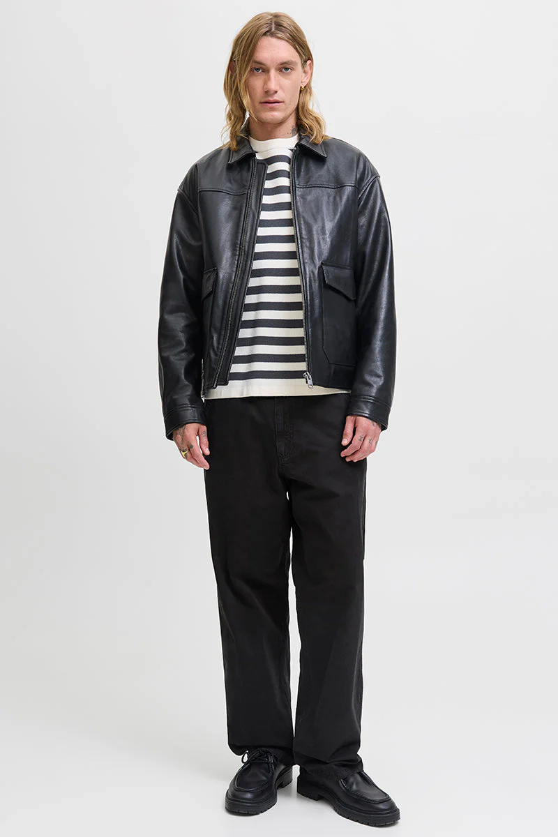 Jack & Jones Alex Ember Worker Pant Black - Image 2