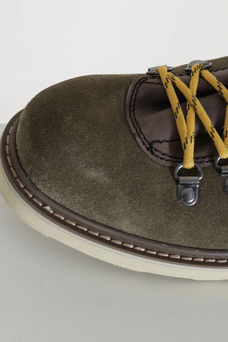 Jack & Jones Chorlton Suede Boots Olive Night - Image 4