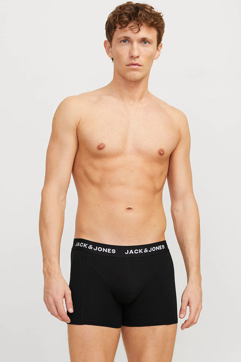 Jack & Jones Brady Flower Trunks 3-Pack Sky Captain - Image 4