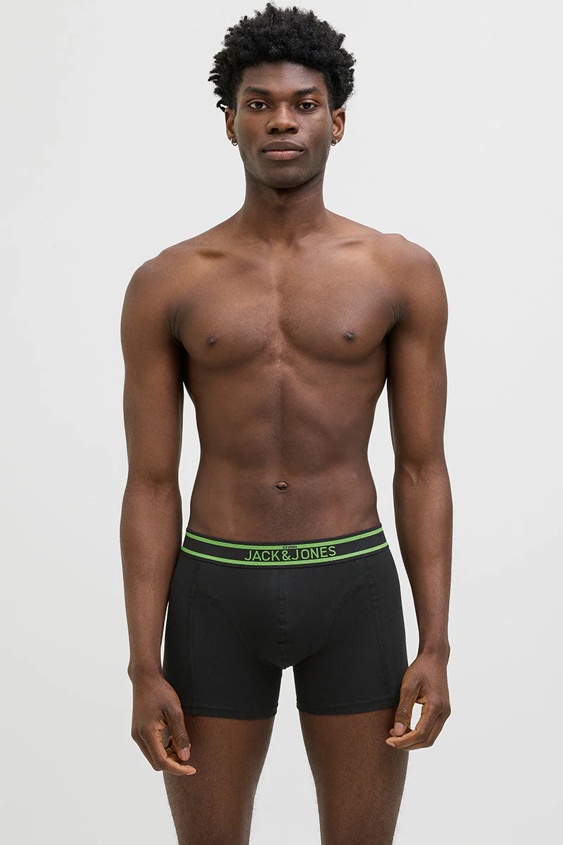 Jack & Jones Watermelon Trunks 3-Pack Black - Image 2