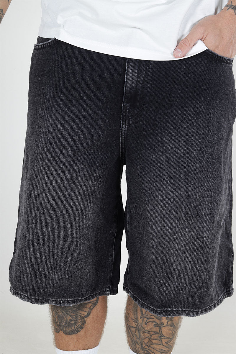 ONLY & SONS Carl Ballloon Fit Shorts Washed Black - Image 4