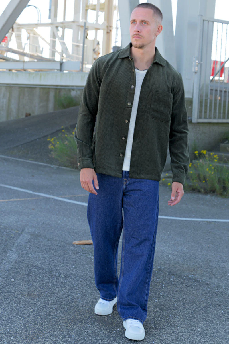 ONLY & SONS Tile Corduroy Shirt Rosin - Image 2