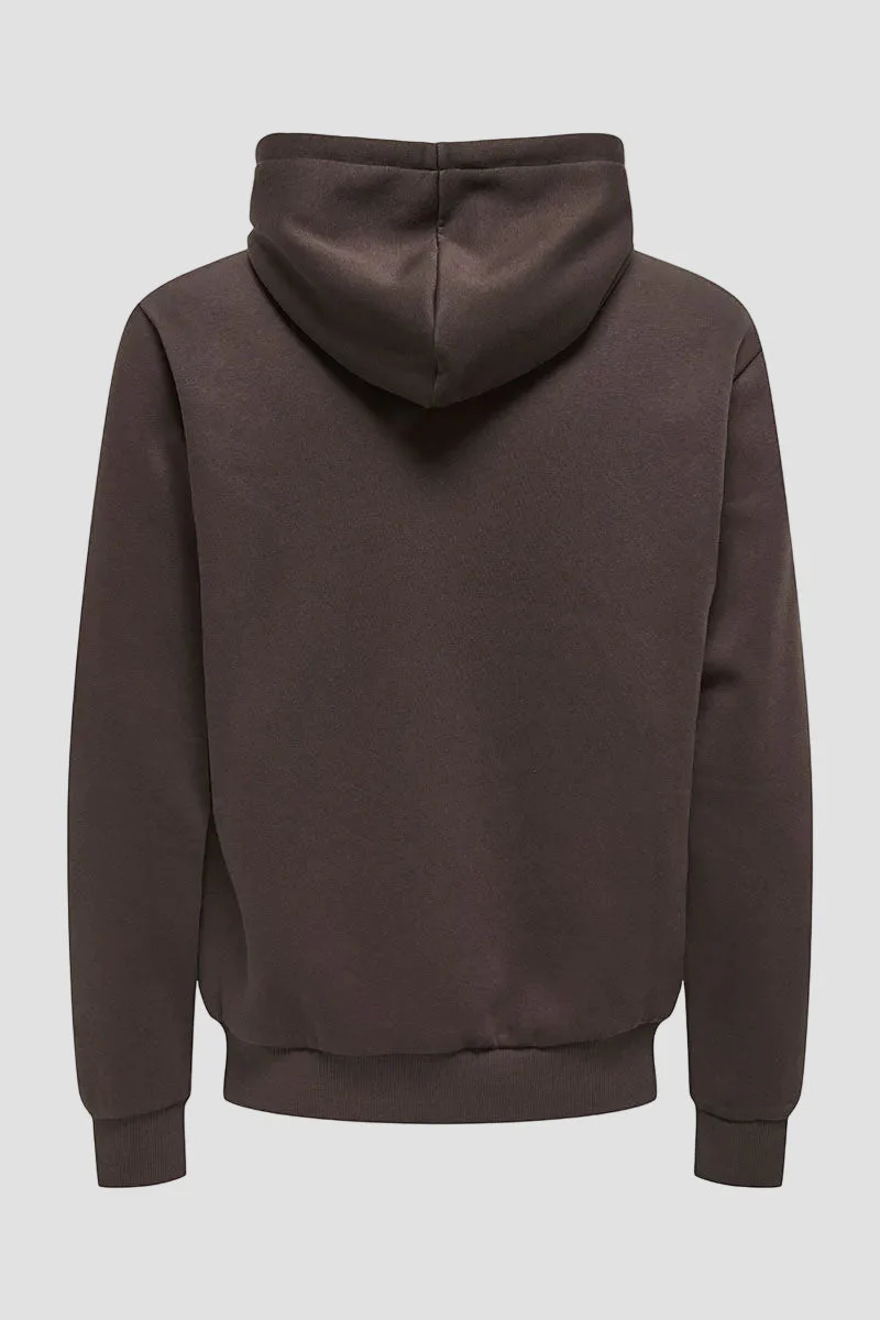 ONLY & SONS Ceres Hoodie Sweat Mulch - Image 4