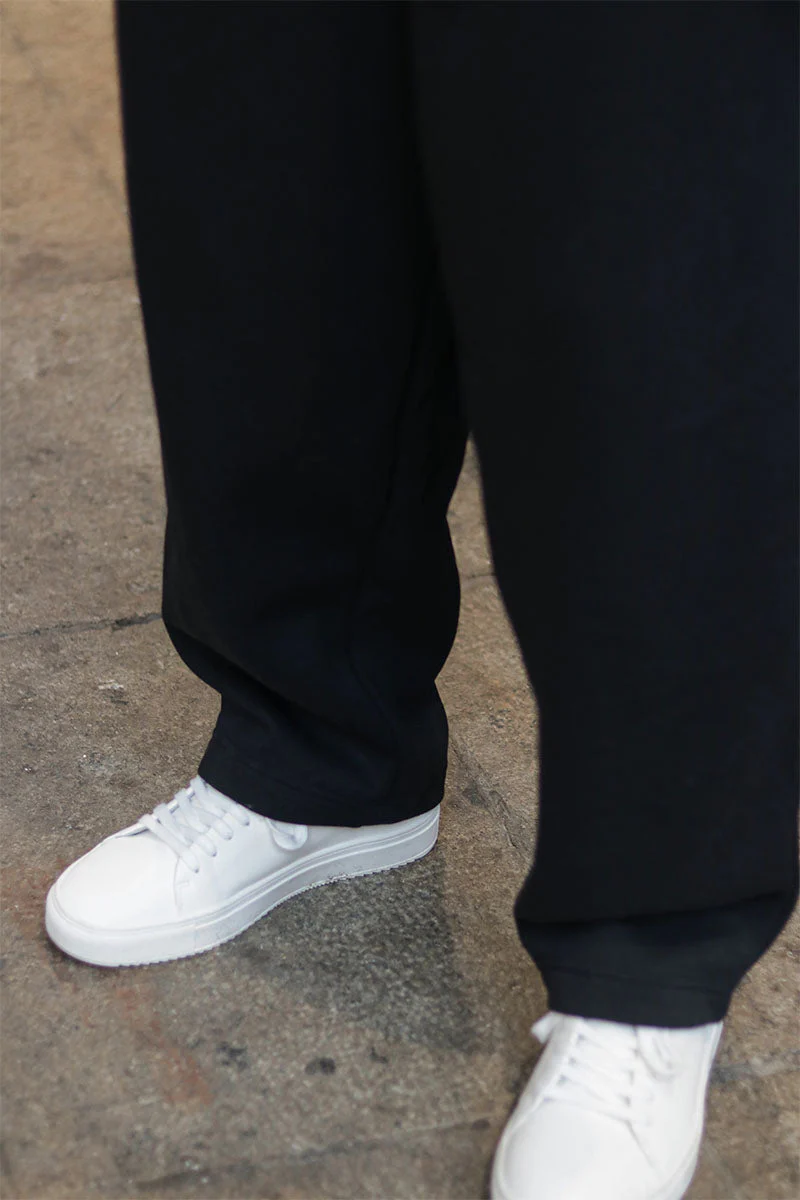 ONLY & SONS Ceres Wide Fit Sweat Pants Black - Image 3
