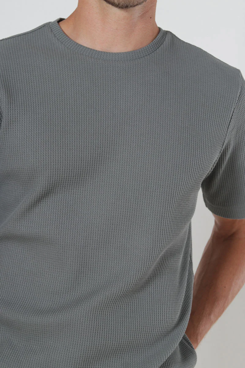 ONLY & SONS Tobie Regular SS Tee Castor Gray - Image 3