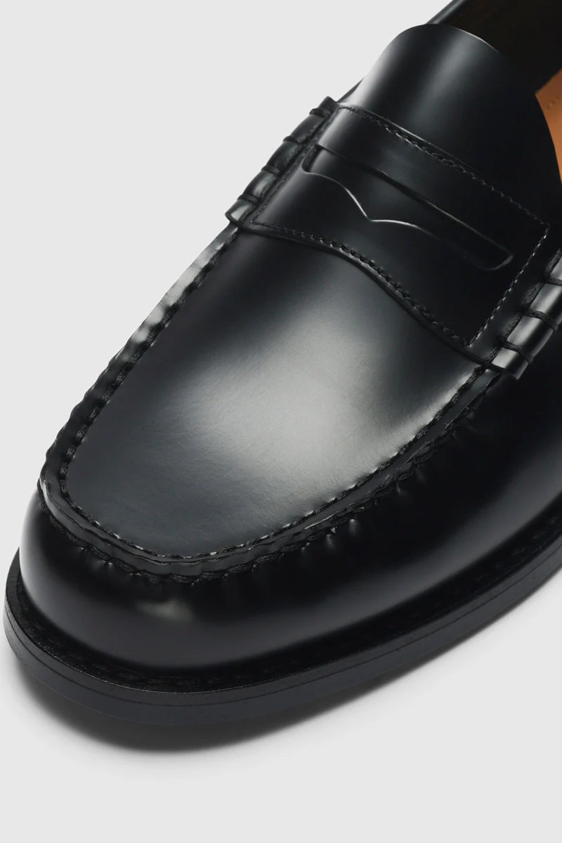 Selected Billy Leather Penny Loafer Black - Image 3