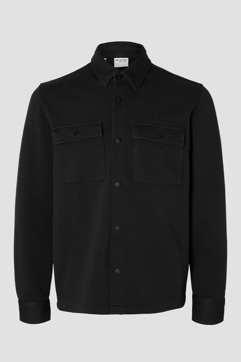 Selected Jackie Regular Fit Sweat Jacket Black - Image 6