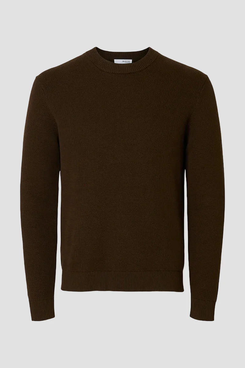 Selected Dane LS Structure Knit Crew Neck Demitasse - Image 5