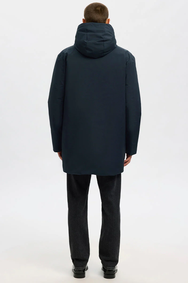 Selected Franklin Urban Tech Parka  Black - Image 5