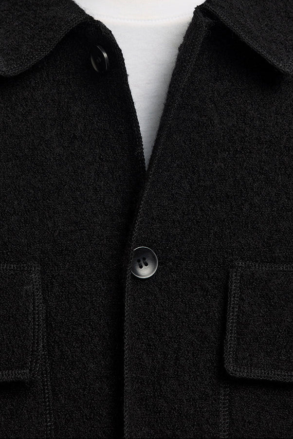 Selected Nealy LS Knit Cardigan Black - Image 3